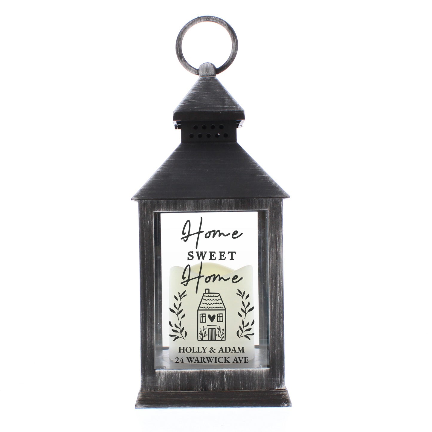 Personalised Home Black Lantern - image 5