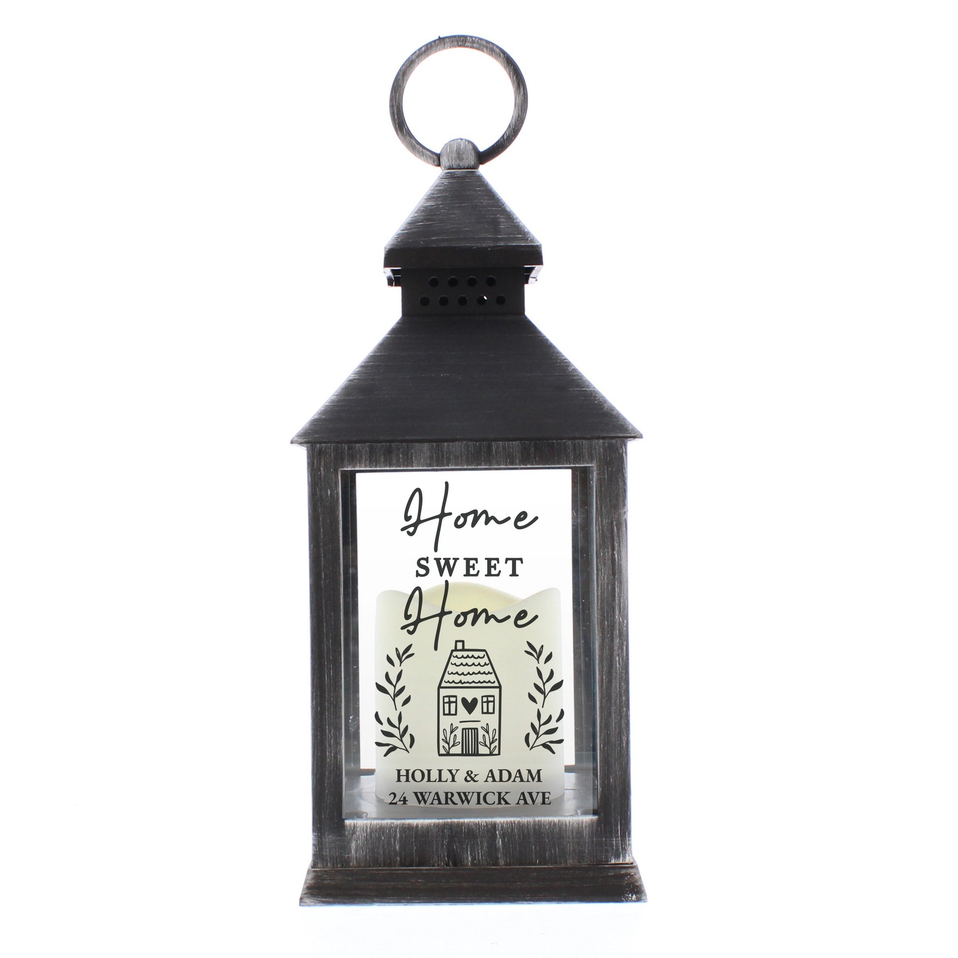 Personalised Home Black Lantern - image 5