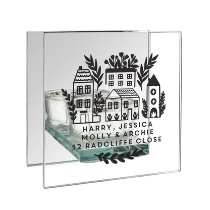 Personalised Home Glass Tealight - image 5