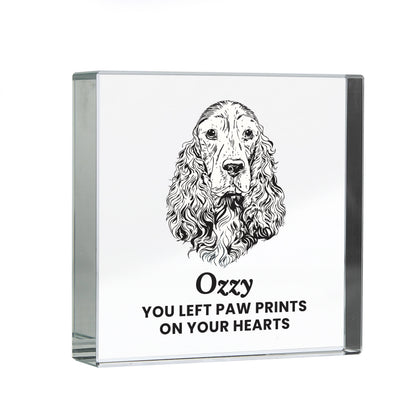 Personalised Dog Breed Small Crystal Ornament - image 5