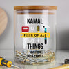 Personalised Fixer of All Things Glass Storage Jar – Dad & DIY Gift