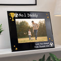 Personalised Simply The Best 5x7 Landscape Black Glass Photo Frame from Heartfelt Gifts