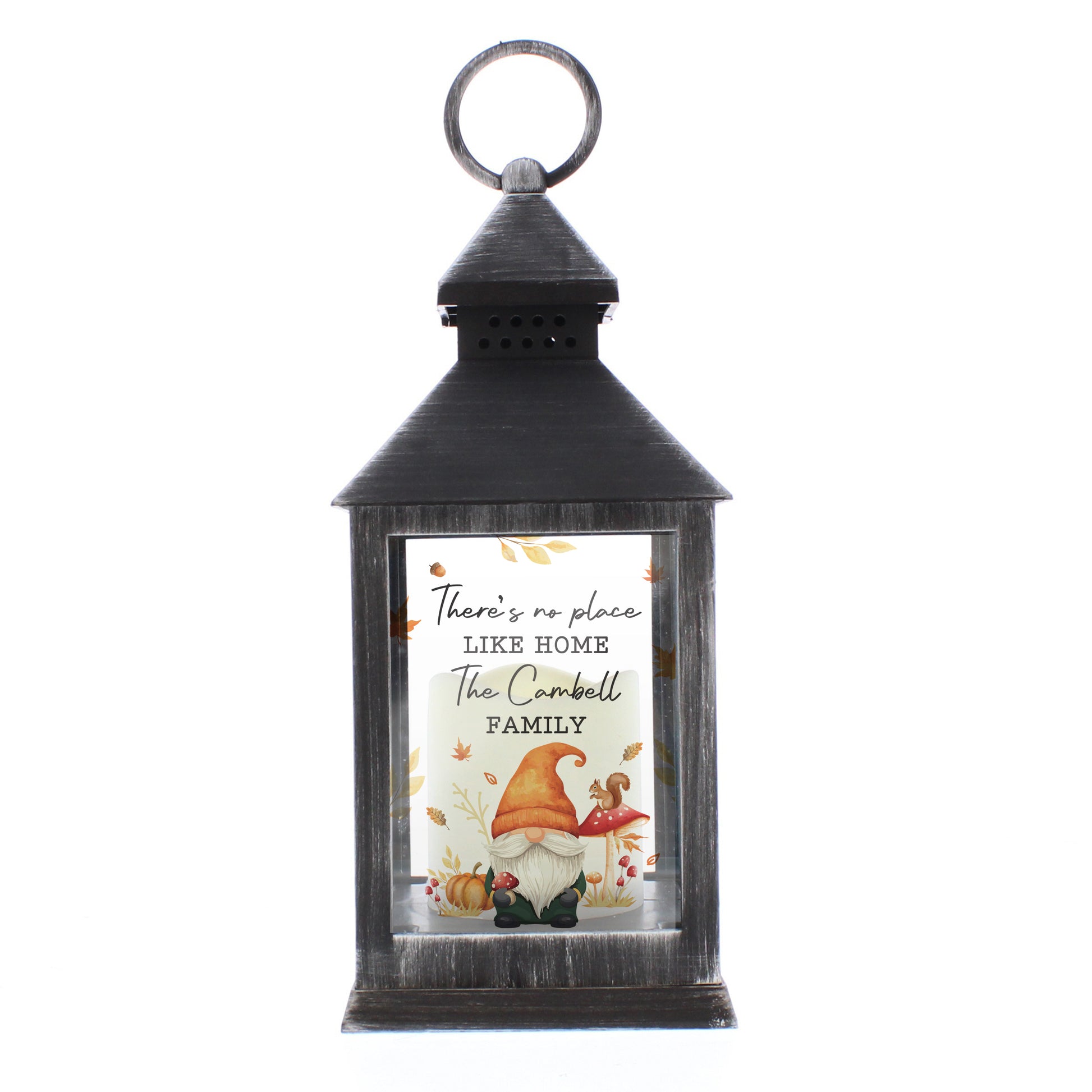 Personalised Autumn Gonk LED Lantern – Seasonal Glowing Home Gift - image 4