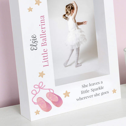 Personalised Swan Lake Ballet 5x7 Box Photo Frame - image 6