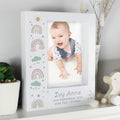 Personalised Rainbow 5x7 Box Photo Frame from Heartfelt Gifts