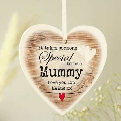 Personalised Someone Special Wooden Heart Shaped Decoration from Heartfelt Gifts