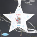 Personalised Me To You Christmas Wooden Star Decoration from Heartfelt Gifts