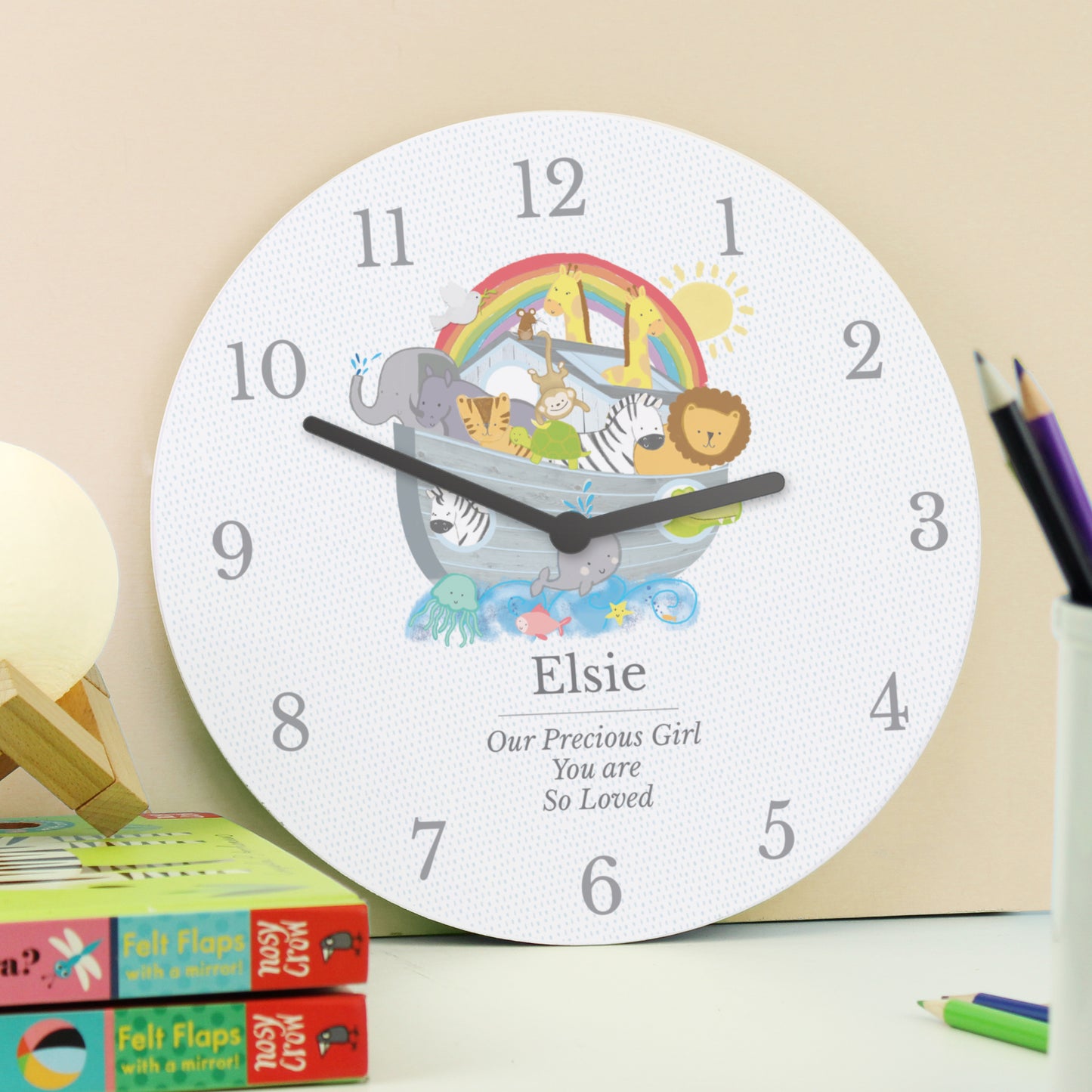 Personalised Noah's Ark Clock - image 4