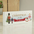 Personalised Nutcracker Wooden Mantel Decoration from Heartfelt Gifts