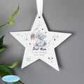 Personalised Moon & Stars Me To You Wooden Star Decoration from Heartfelt Gifts