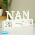 Personalised Me To You Wooden Nan Ornament from Heartfelt Gifts