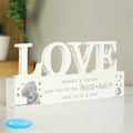 Personalised Me To You Moon and Back Wooden Love Ornament from Heartfelt Gifts