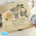Personalised Tiny Tatty Teddy Jungle Animals Keepsake Box from Heartfelt Gifts