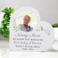 Personalised Wedding Memory Table Heart Ornament from Heartfelt Gifts