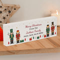 Personalised Christmas Nutcracker Wooden Mantel Decoration from Heartfelt Gifts