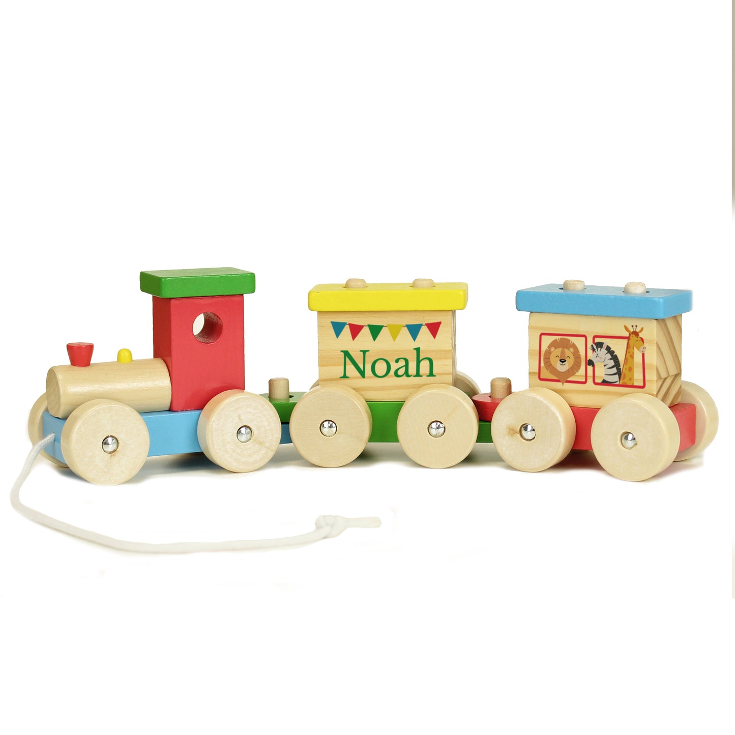 Personalised Circus Toy Train - image 5