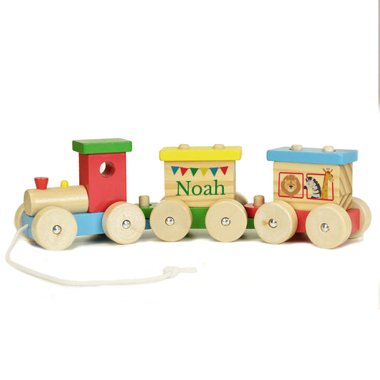Personalised Circus Toy Train - image 5