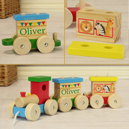 Personalised Circus Toy Train - image 7