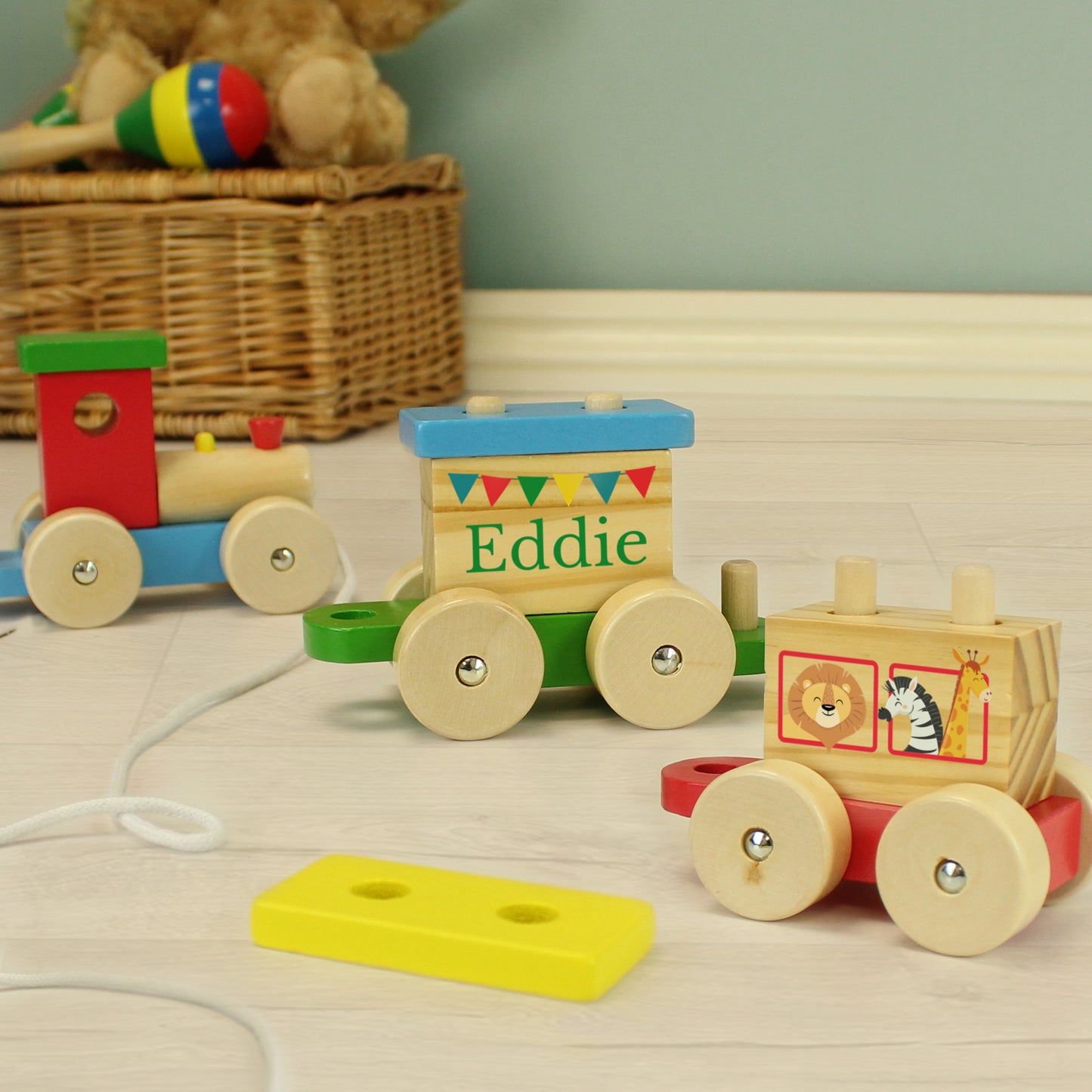 Personalised Circus Toy Train - image 8