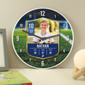 Personalised Football Photo Upload Childrens Clock from Heartfelt Gifts
