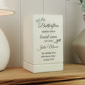 Personalised Butterflies Appear Small Wooden Urn from Heartfelt Gifts