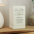 Personalised Our Star in Heaven Small Wooden Urn from Heartfelt Gifts