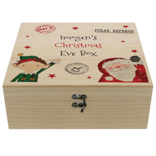 Personalised Wooden Christmas Eve Box - image 5