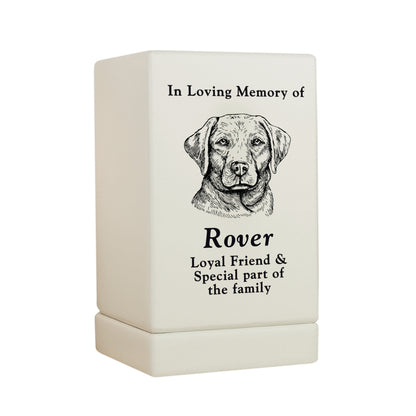 Personalised Dog Breed Small Memorial Urn - image 5
