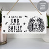 Personalised Dog Breed Wooden Sign