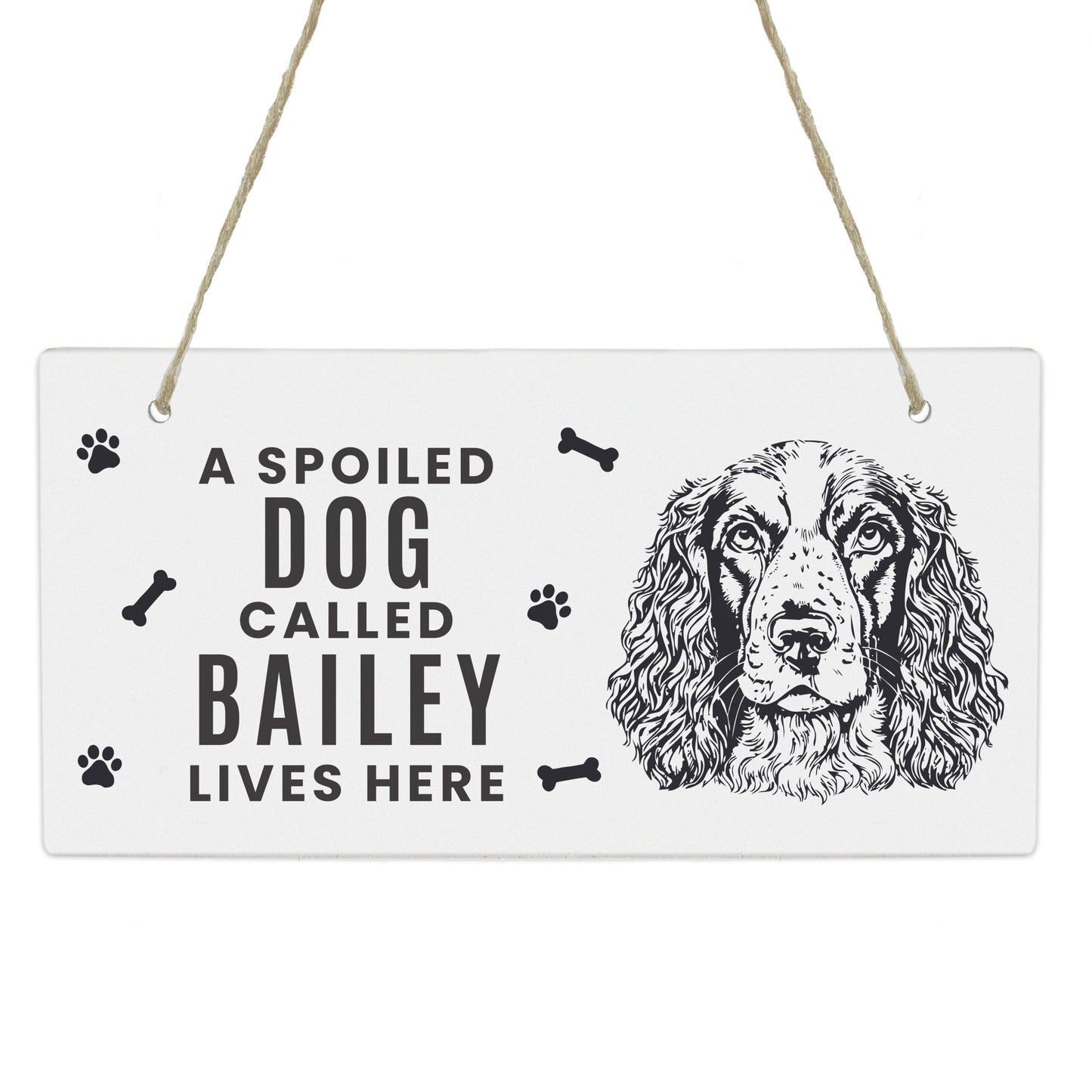 Personalised Dog Breed Wooden Sign - image 5
