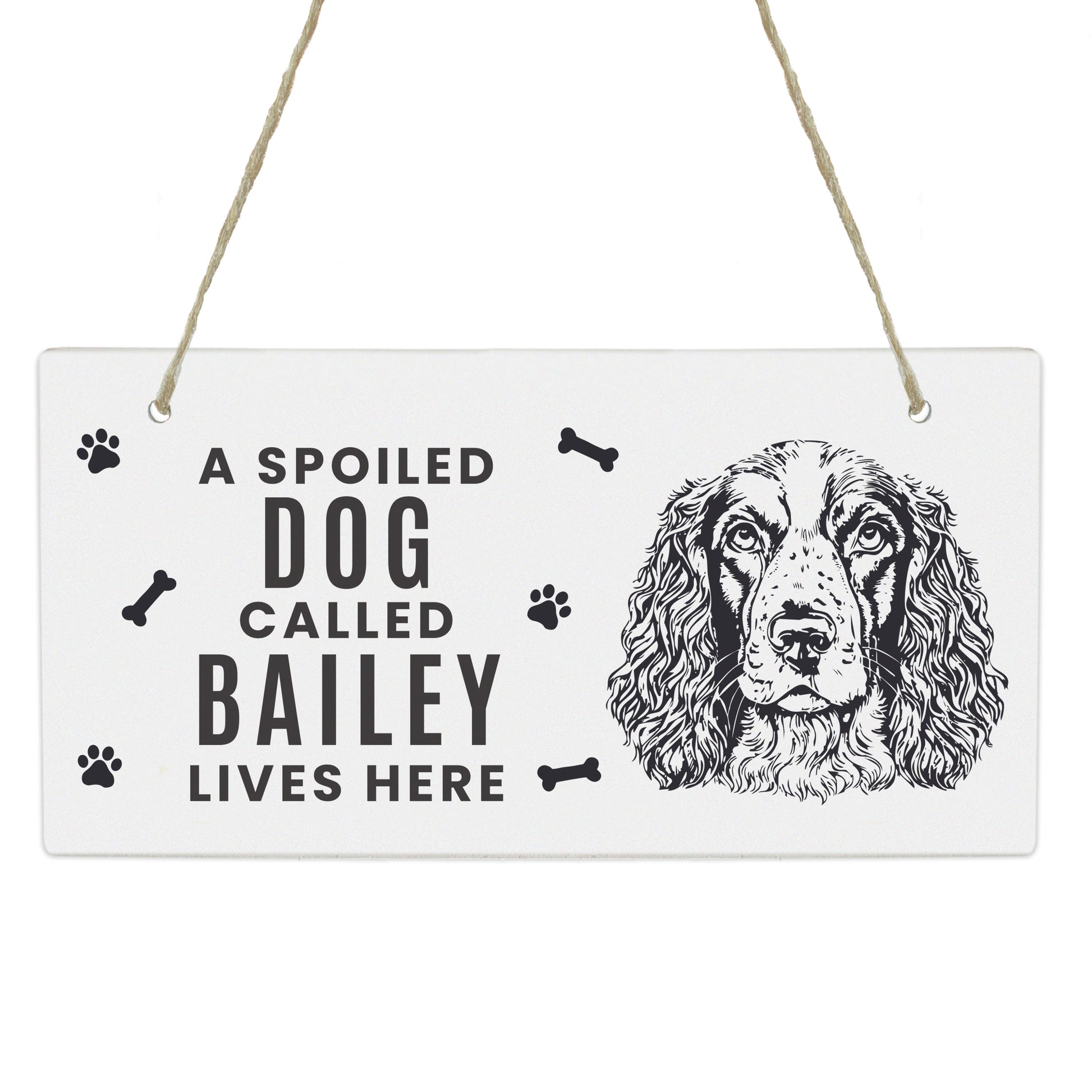 Personalised Dog Breed Wooden Sign - image 5