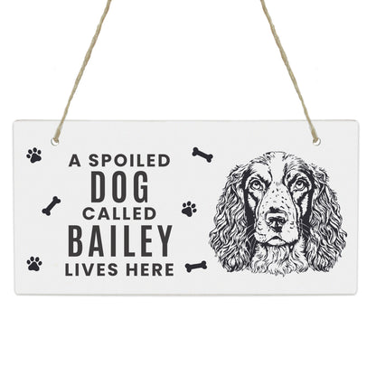 Personalised Dog Breed Wooden Sign - image 5