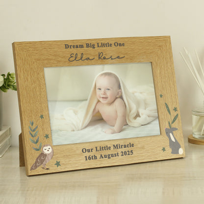 Personalised Woodland Animals 6x4 Photo Frame - image 3
