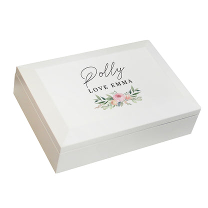 Personalised Wedding Wooden Jewellery Box - image 5