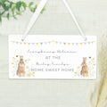 Personalised Spring Bunny Wooden Sign from Heartfelt Gifts