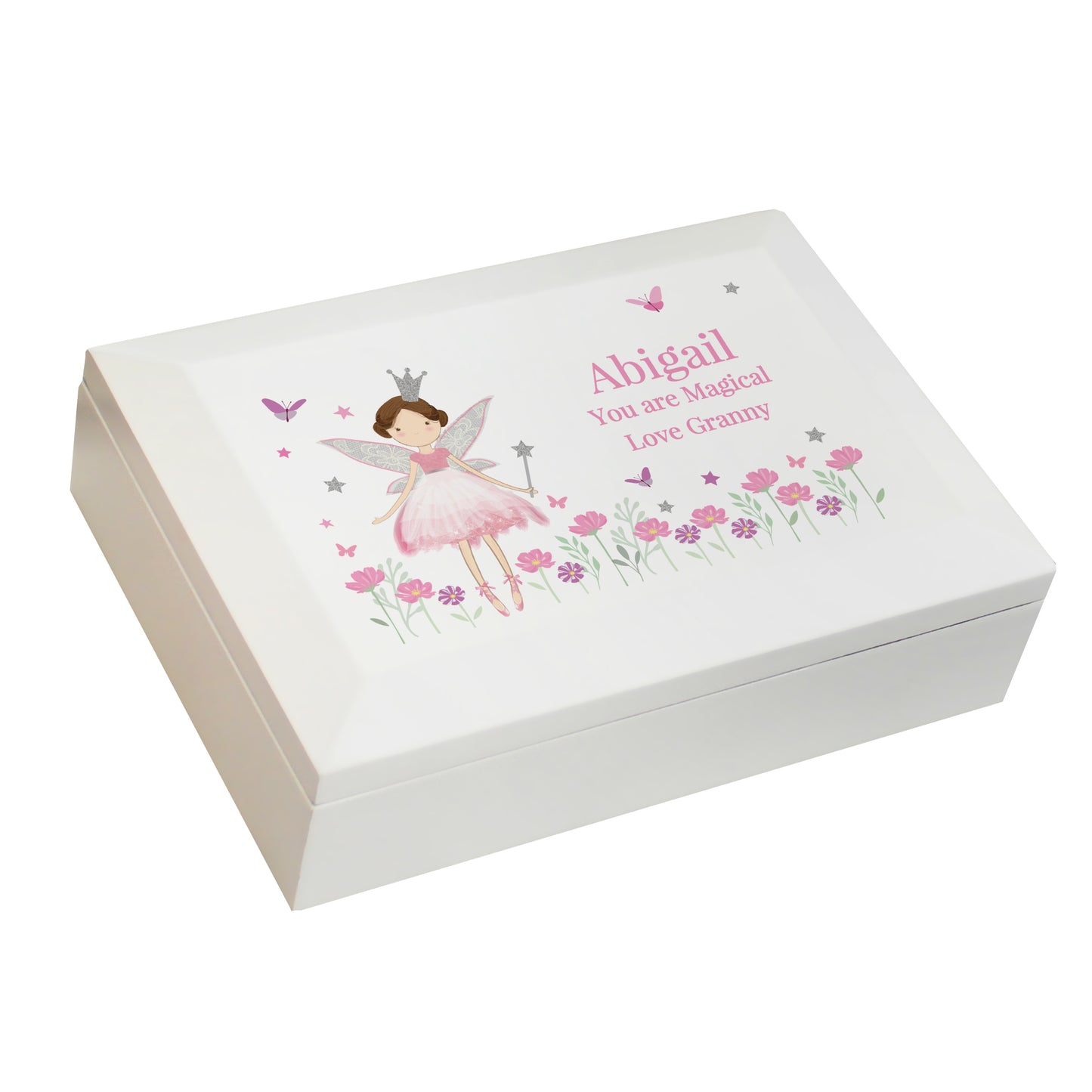 Personalised Fairy Princess Jewellery Box - image 5