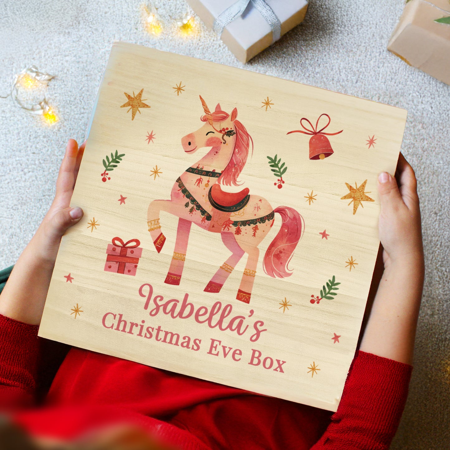 Personalised Unicorn Christmas Eve Box – Magical Children's Christmas Gift - image 4