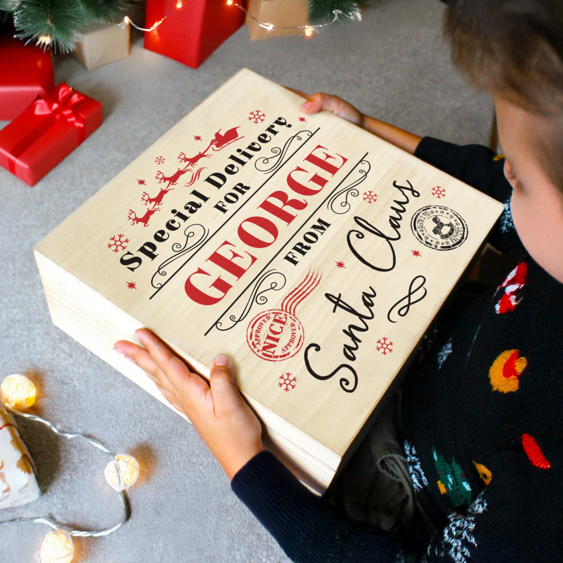 Personalised Special Delivery Christmas Eve Box – Children's Christmas Gift - image 2