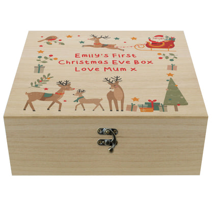 Personalised Santa & Reindeer Christmas Eve Box – Magical Children's Christmas Gift - image 5