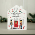 Personalised Nutcracker Christmas Wooden House Ornament – Christmas Keepsake Gift