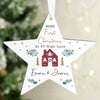 Personalised Home For Christmas Star Ornament – New Home Christmas Gift