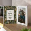Personalised Leopard Print Wooden Hinged 6x4 Photo Frame – Bold Birthday Gift