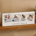 Personalised Photo Upload Hearts Mantel Block – Valentine's Day Anniversary Gift