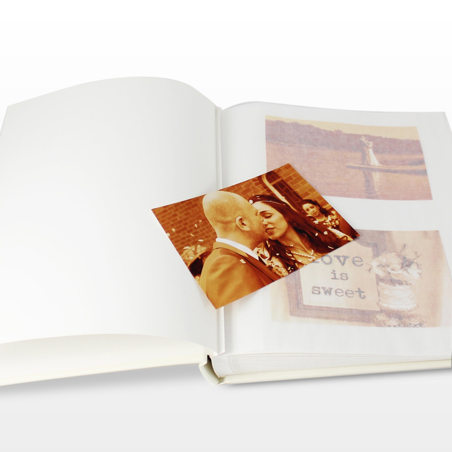 Personalised Gold Cross Traditional Photo Album - image 3