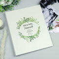 Personalised Fresh Botanical Traditional Photo Album from Heartfelt Gifts
