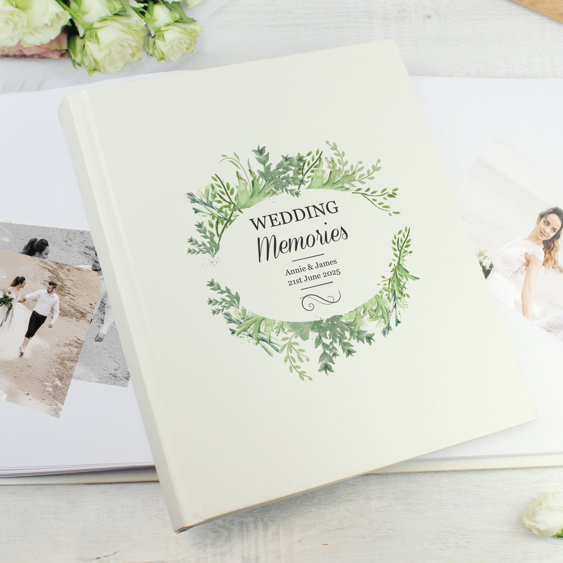 Personalised Fresh Botanical Traditional Photo Album - image 2