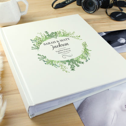 Personalised Fresh Botanical Traditional Photo Album - image 3
