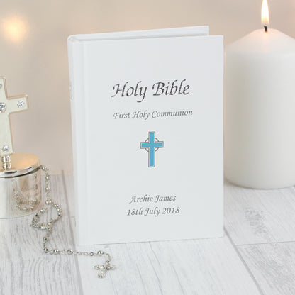 Personalised Blue Cross Bible - image 7