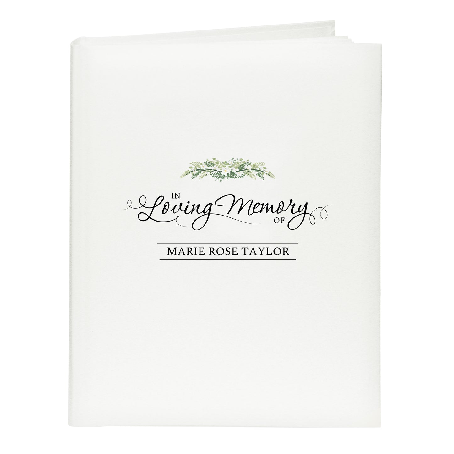 Personalised In Loving Memory Traditional Photo Album - image 2