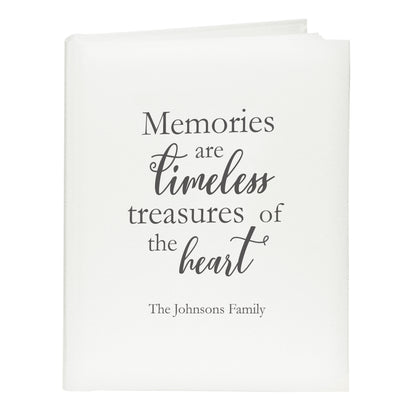 Personalised 'Memories are Timeless' Traditional Photo Album - image 5